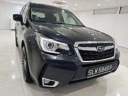 Subaru Forester 2.0XT Turbo 4WD Sunroof 2017 Grey Rear Entertainment